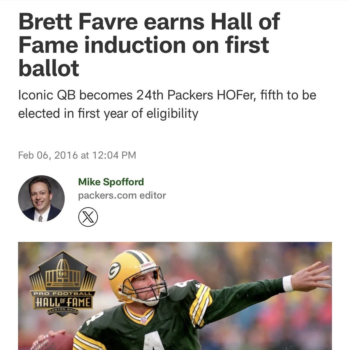 PabloTorre's tweet image. Hi Riley,

Just wanted to follow up on the list of fact-checking questions we sent you — which included the comments from your former teammates about you and head coach Lars Jorgensen.

In the meantime, re: the below 2016 tweet, I was talking about Brett Favre.

Thanks,
Pablo