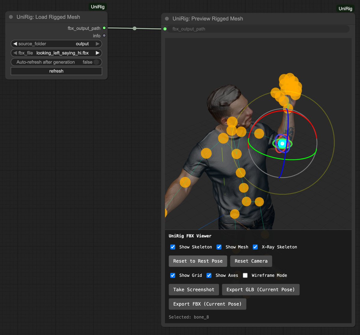 SlipperyGem's tweet image. Dude, this guy is making some crazy comfyUI nodes.

Made SAM3, SAM 3D Body and SAM 3D Object all in like a day, then Depth Anything 3, also a cool 3D Geometry pack, but then also this thing.

This is a lot of pressure man. I want to test them all...

github.com/PozzettiAndrea…