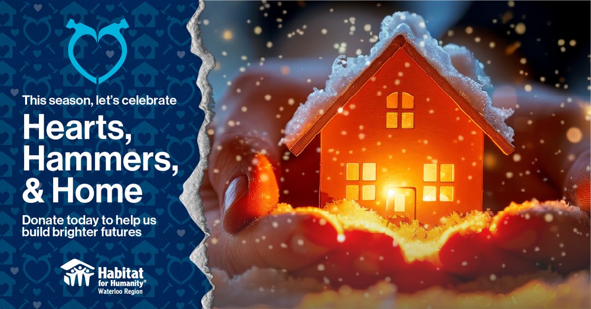 As the holidays near, we’re reminded that home is more than walls. Your gift can help a family move into their own home, and create a future with more safe, affordable homes. Together, your generosity builds stability, hope, and opportunity.
ow.ly/F7yV50XvNML