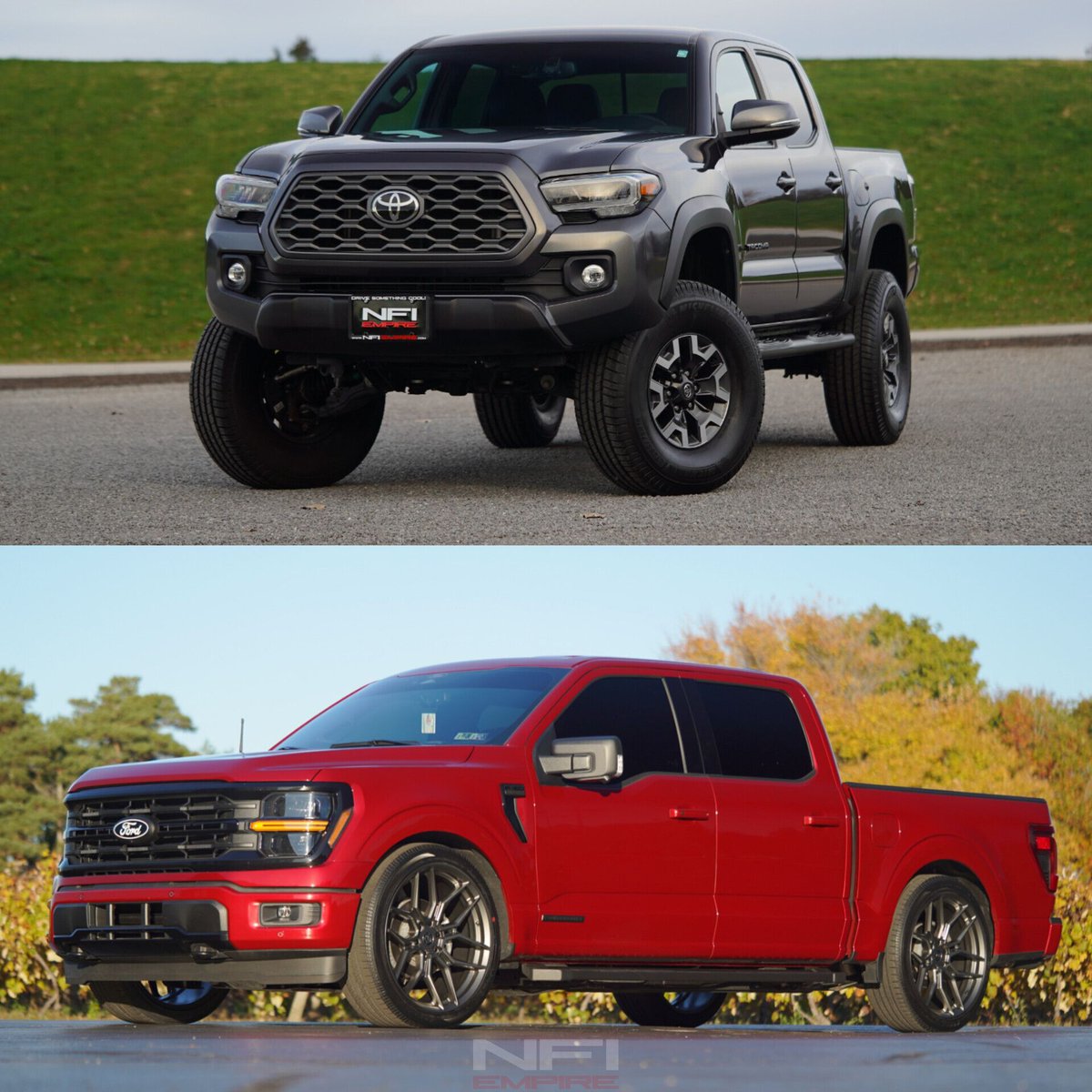 NFIEmpire's tweet photo. Whether your preference is to lower or raise your vehicle, our custom build shop is equipped to bring all your automotive visions to life! #lowered #lifted #custom #build #automotive https://t.co/YL8YLOoPQu
