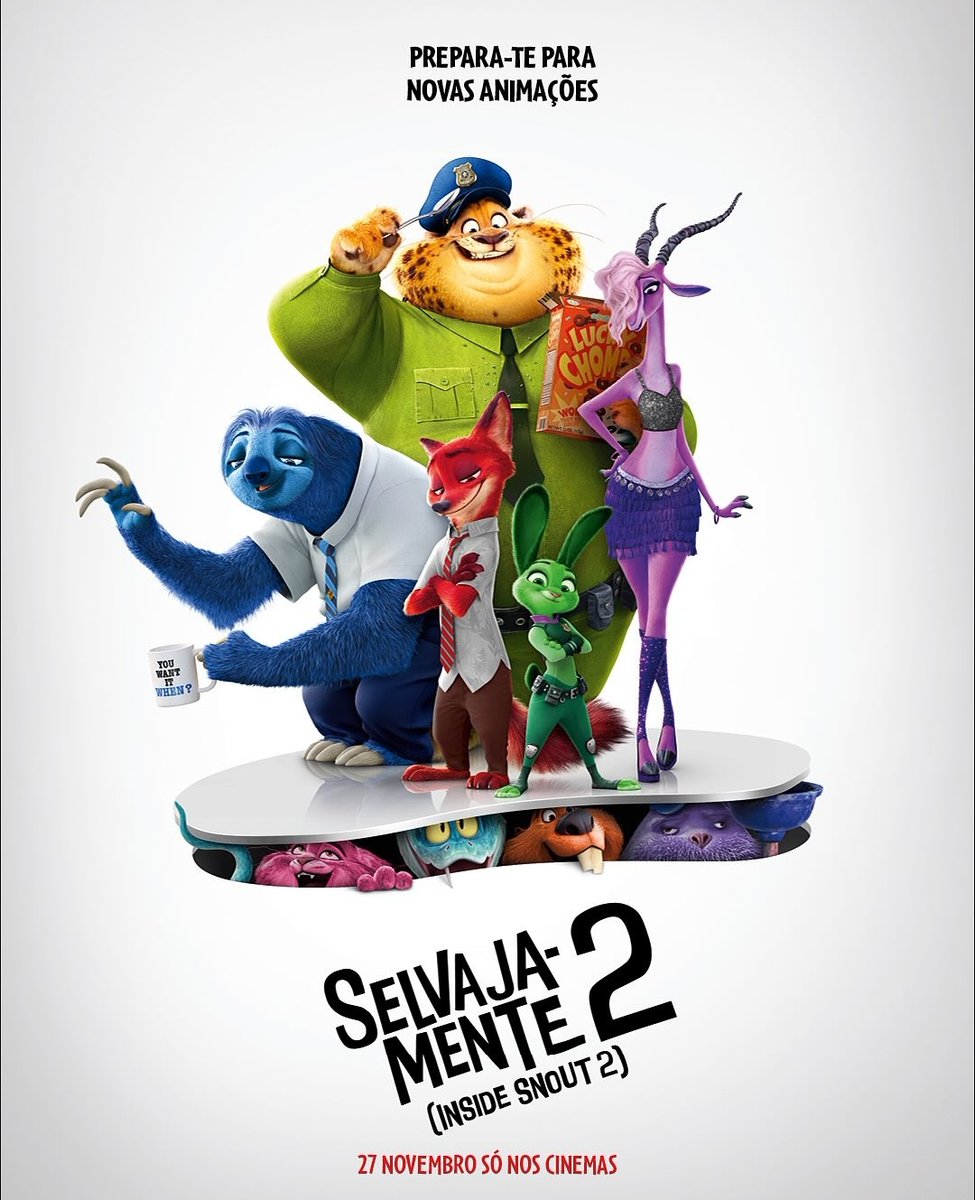 ElioFanboy's tweet image. HD versions of two of the #Zootopia2 parody posters from last year&apos;s D23 Expo

(via Disney Portugal on Instagram)