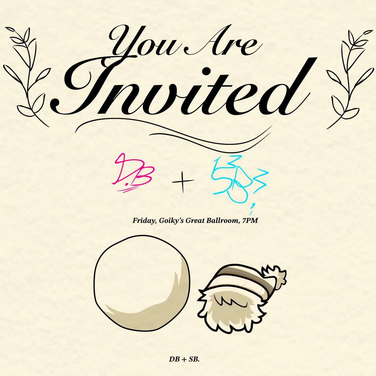 dusterball_'s tweet image. consider yourself invited.