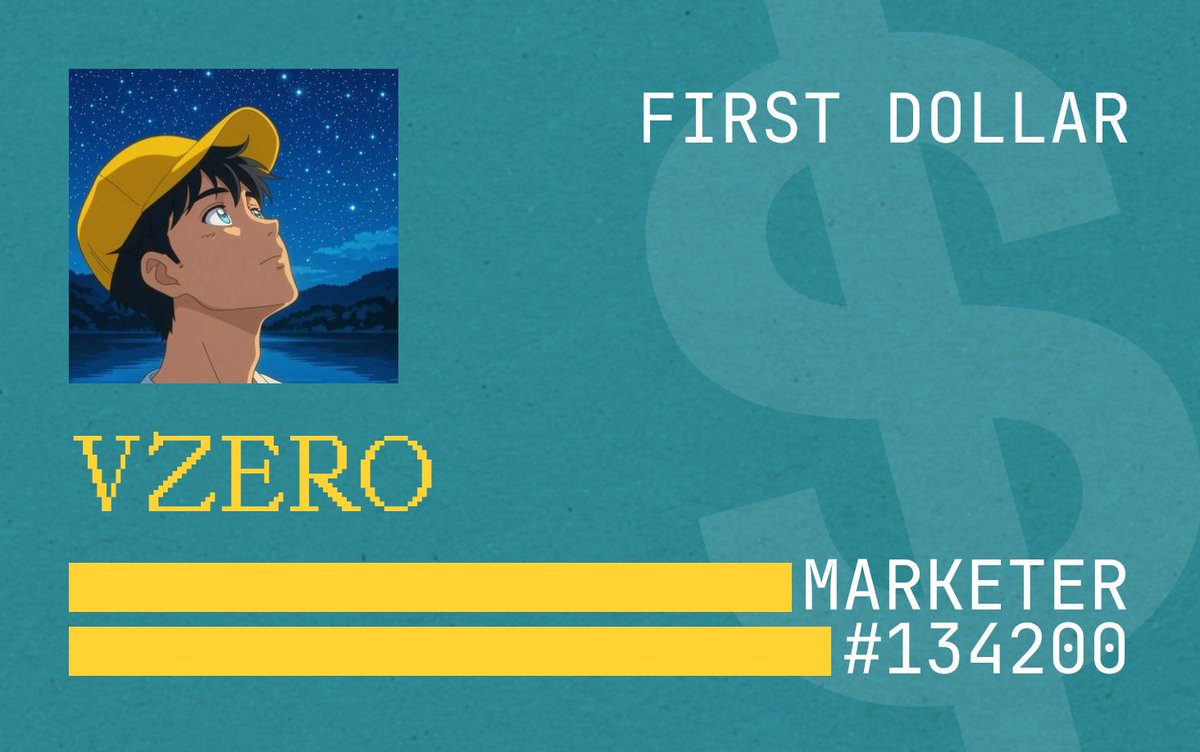 vzero_ai's tweet image. New way @earnfirstdollar on @base

Link:
firstdollar.money/?r=6eUYC4

Login with Email and Connect X