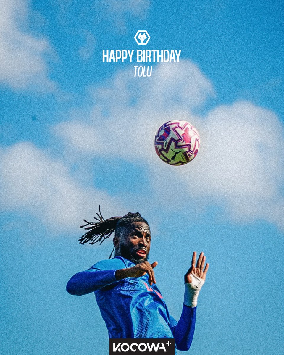 Wolves's tweet image. It&apos;s @toluarokodare&apos;s birthday today! 🥳