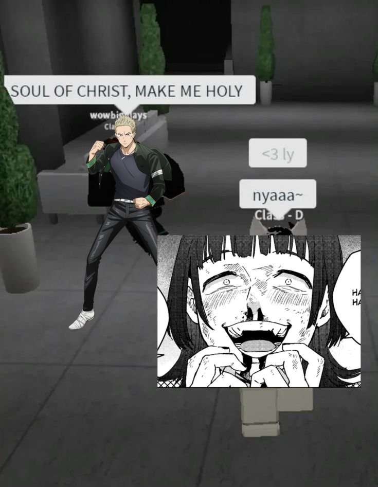 um3mya's tweet image. #WINDBREAKER  as roblox memes i made, a 🧵