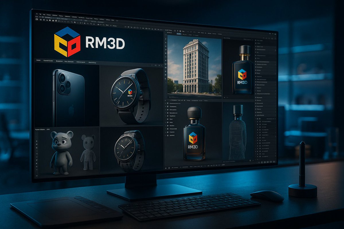 MatiullahPti's tweet image. 🚀 RM3D — Where Professional 3D Creativity Comes to Life!

Step into the future of digital design with RM3D, the first blockchain-powered marketplace connecting brands with world-class 3D animators, product modelers, and architectural designers.

From ultra-realistic product…