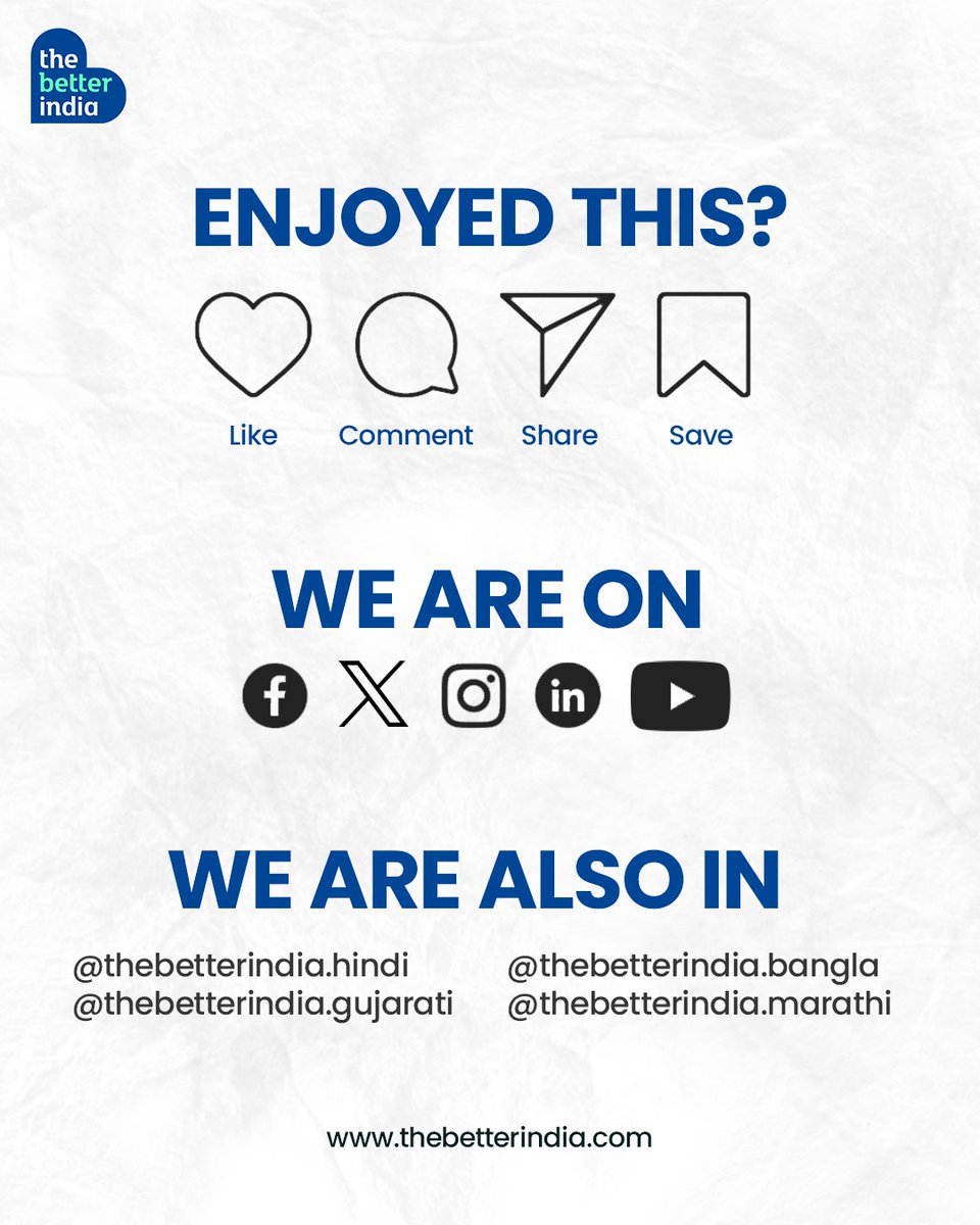 thebetterindia's tweet photo. https://t.co/PQpQQediGo