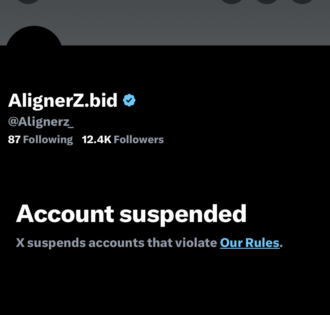 ADEX_BERRY01's tweet image. You can still talk about @Alignerz_
You can still post about AlignerZ
You can still earn mindshare on @wallchain
You can still be bullish on AlignerZ
You can still tag AlignerZ

Nothing has changed; we&apos;re fixing everything and we&apos;ll keep pushing.

An X account won’t slow us down