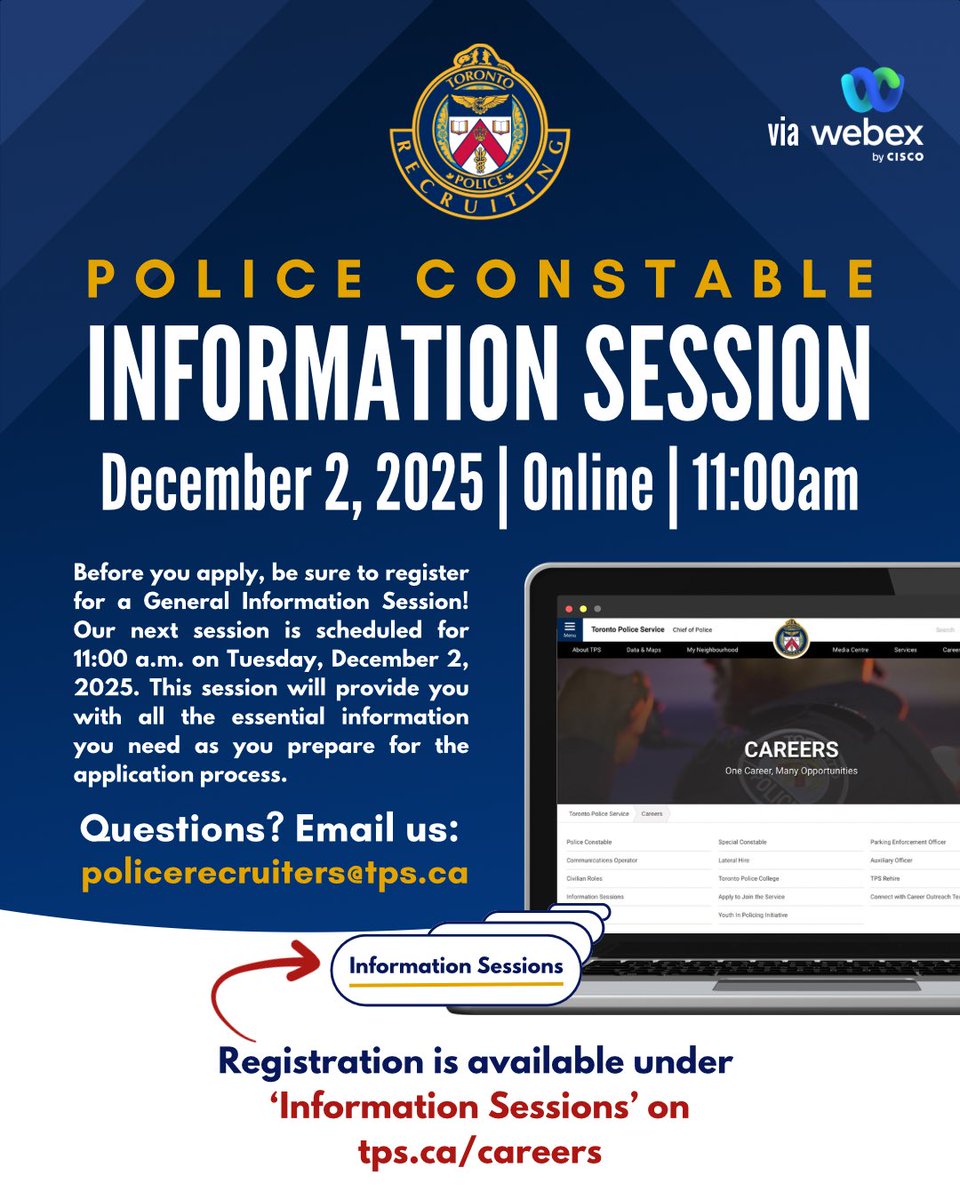 Toronto Police Talent Acquisition tweet media