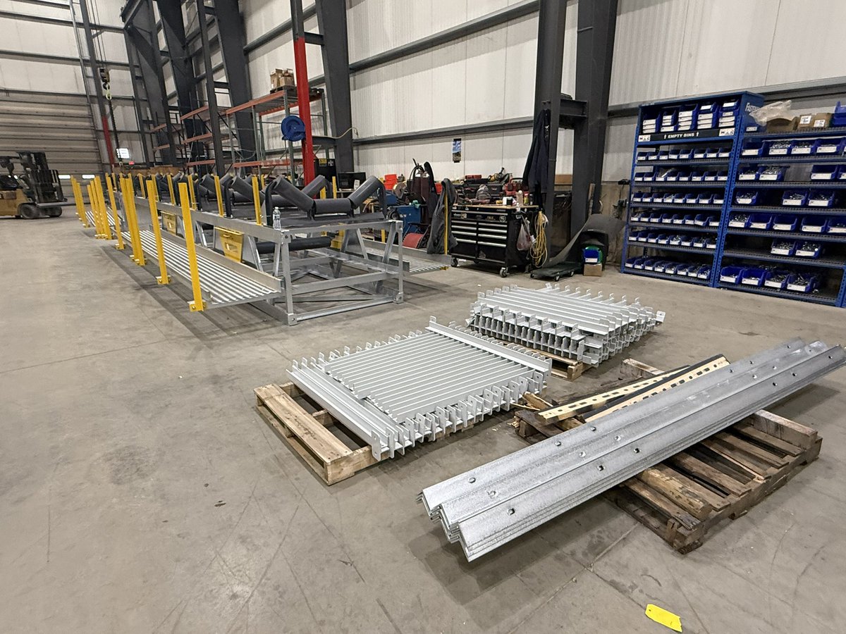 TCIMFG's tweet image. Custom TCI conveyors in assembly — each built to spec in size, color, components, drive packages, and walkways.

If you’re exploring equipment upgrades or planning a new system, @TCIMFG can help you select the right conveyor package for long-term, dependable performance.