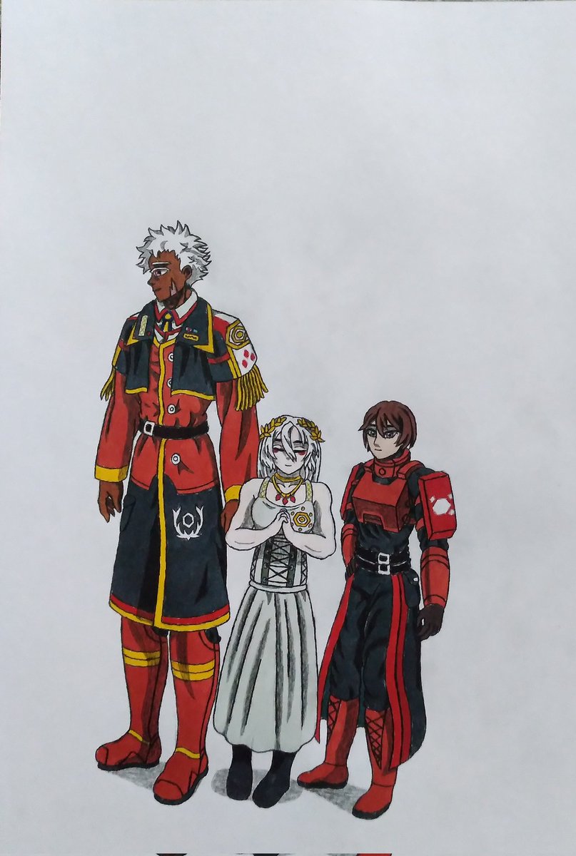 x8UzWNRFga1f1K's tweet image. I think they could be a good friends (if they ever met).
@SparrowMaker101 

#SIGNALIS #SIGNALISOC #signalisfanart #sketch