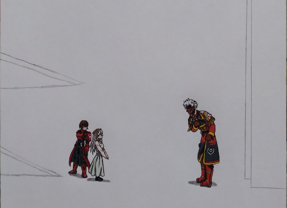 x8UzWNRFga1f1K's tweet image. I think they could be a good friends (if they ever met).
@SparrowMaker101 

#SIGNALIS #SIGNALISOC #signalisfanart #sketch