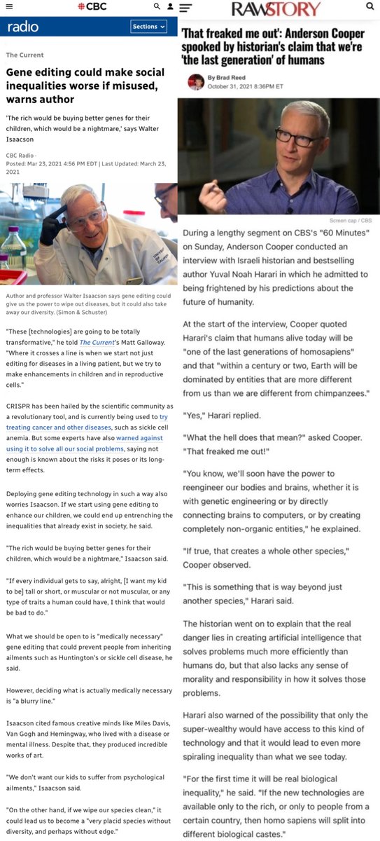 Modmother's tweet image. 🤨AshkeNazi Eugenicists hellbent on Agenda 2030 Depopulation are not curing sickle cell.