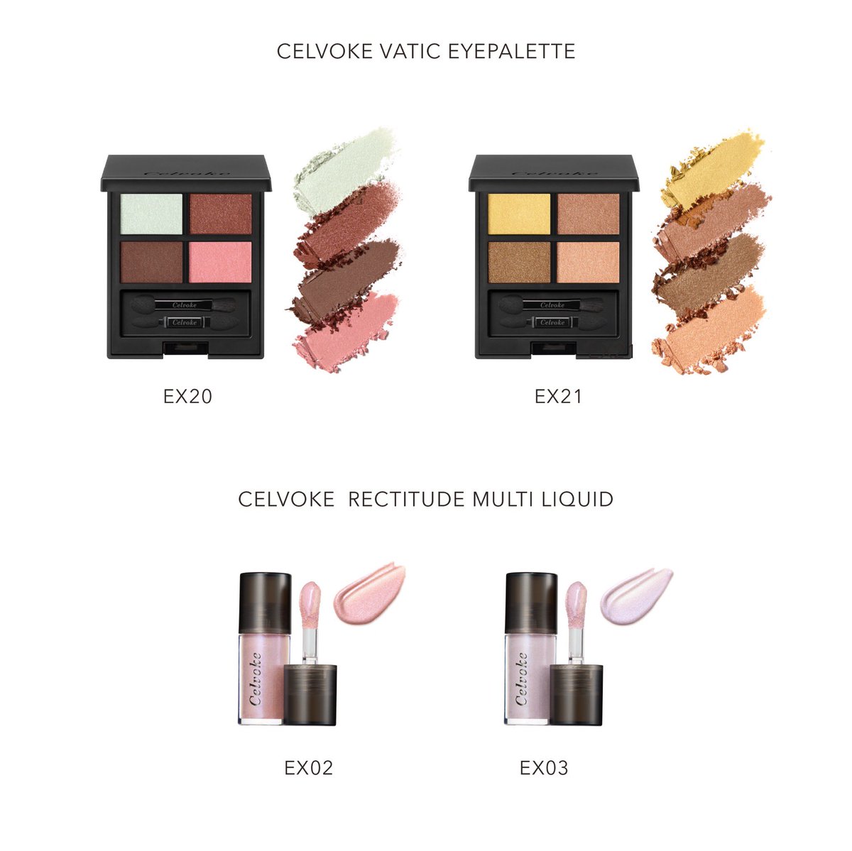 Celvoke_jp's tweet image. 【News of the new products】

Celvoke 2026 Spring Collection
“Color of Us” 

心が躍る色を自由に選び、感情をプレイフルに纏う春のメイクアップ。
ルージュ オー…