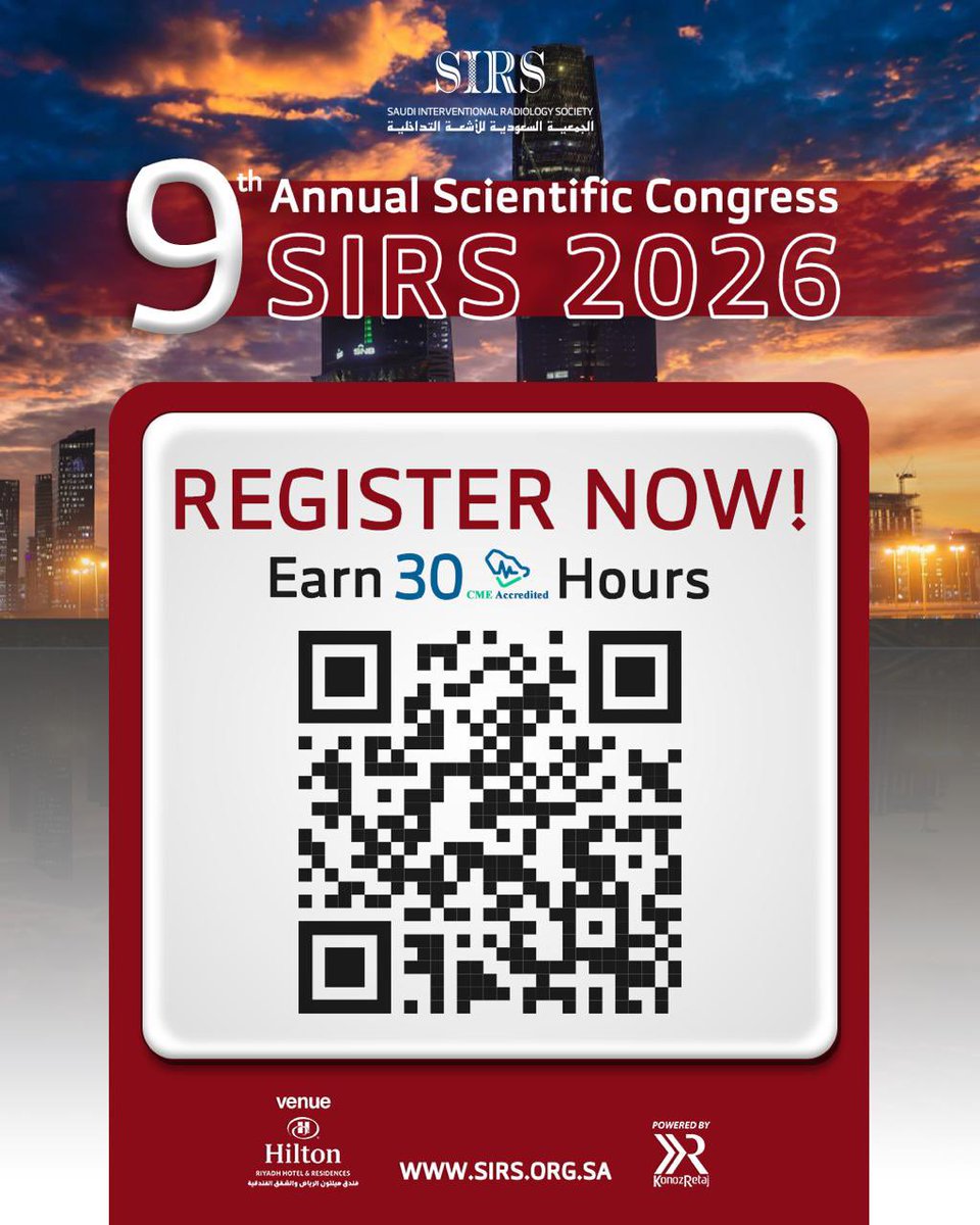 Saudi Interventional Radiology Society tweet media