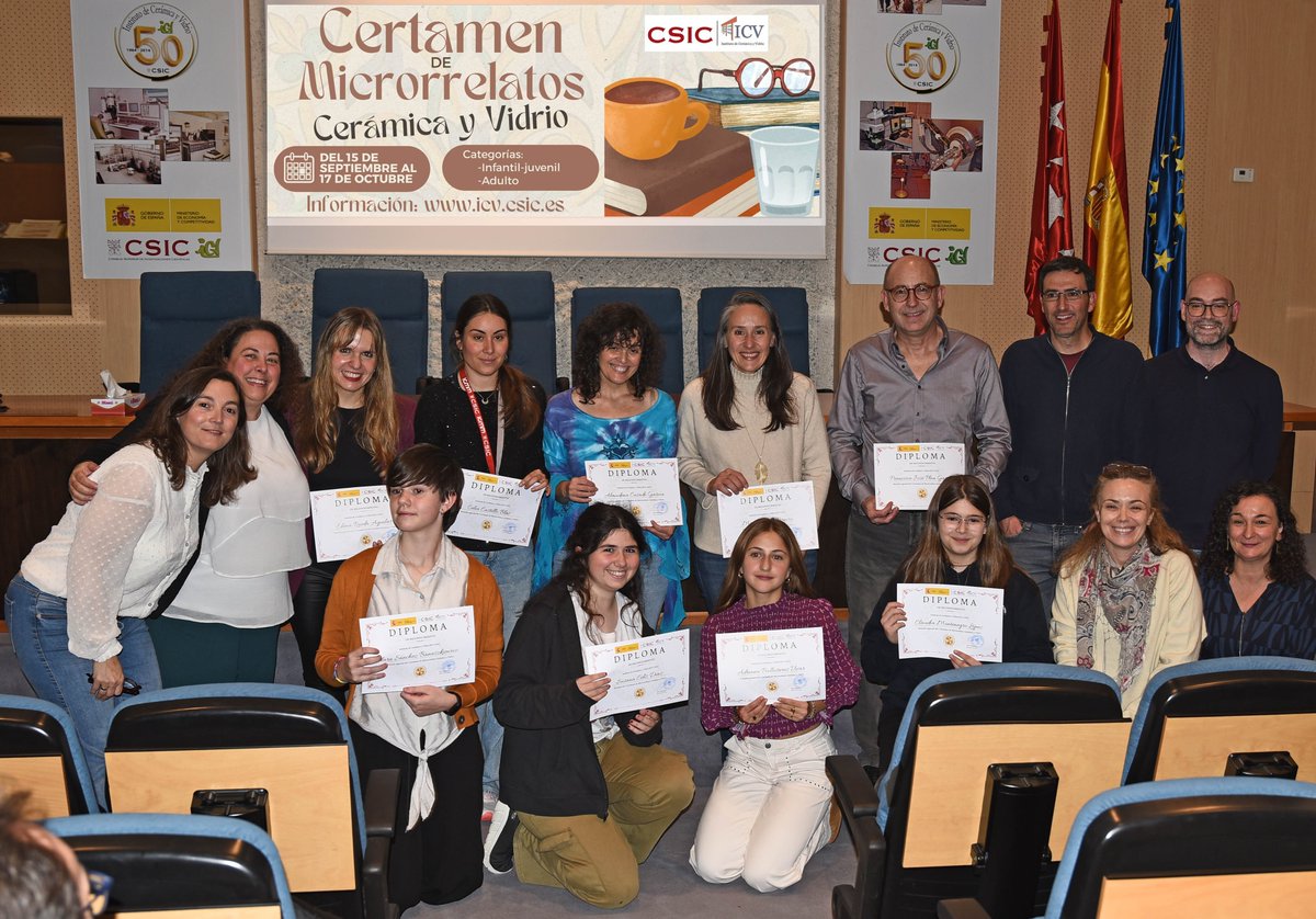 Instituto de Cerámica y Vidrio ICV-CSIC tweet media