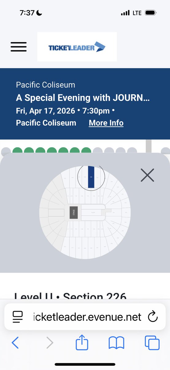 vanislemike's tweet photo. @TicketLeader your site doesn’t work on my phone. iPhone 15. https://t.co/ngLnaWCrwE