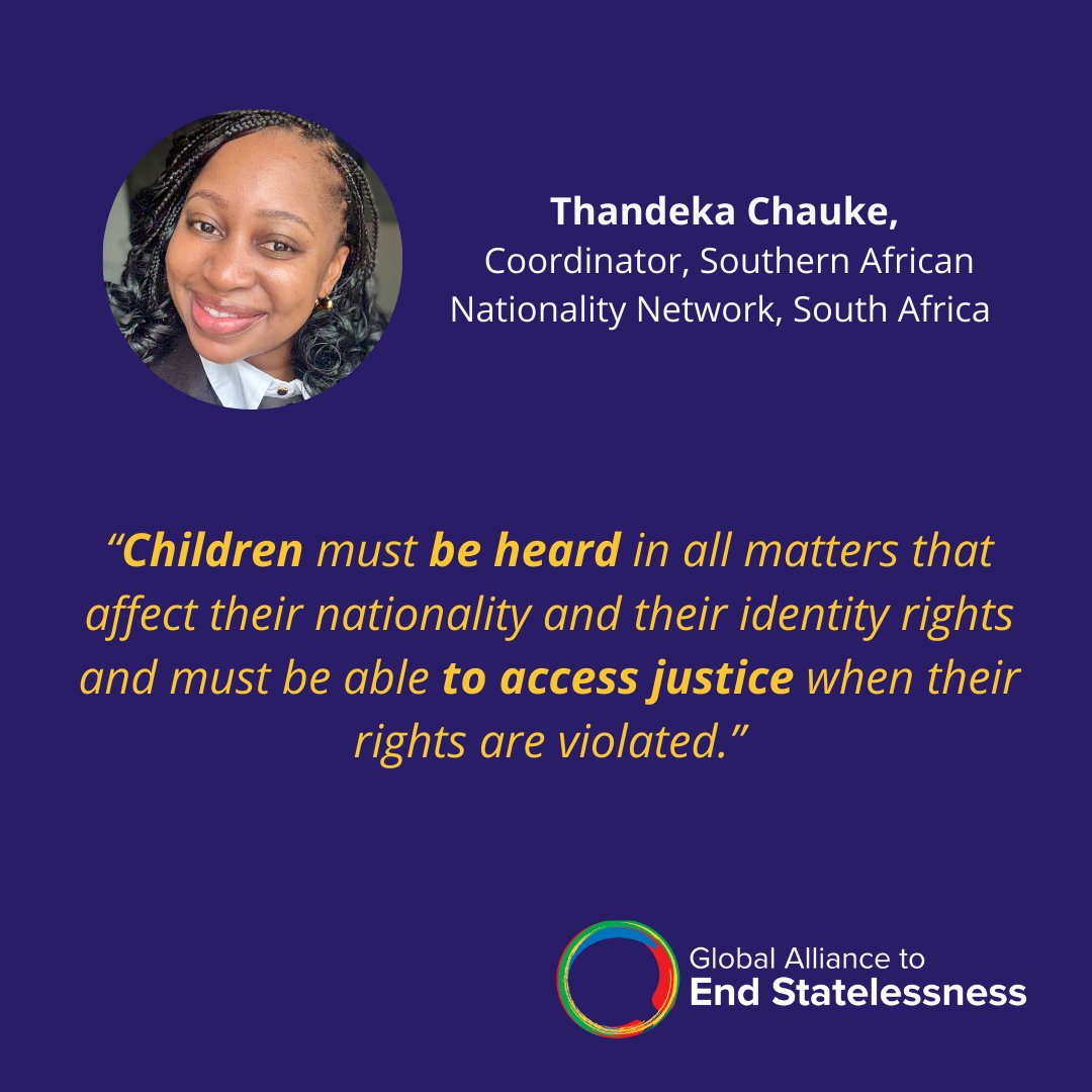 Global Alliance to End Statelessness tweet media