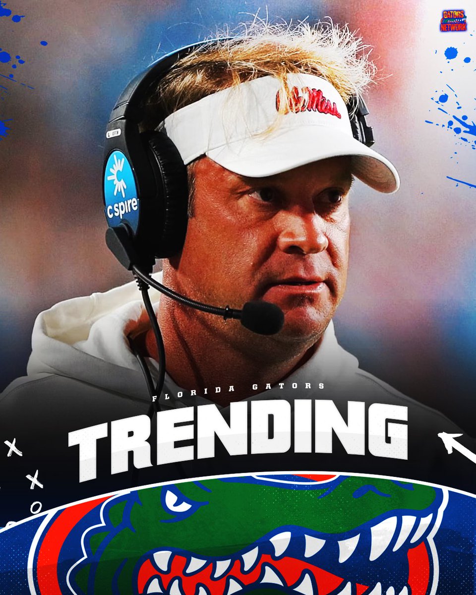 GatorsNetwork's tweet photo. UPDATE: Florida representatives met with Ole Miss HC Lane Kiffin’s representatives YESTERDAY, according to Swamp247’s Graham Hall https://t.co/AJQHcSEd4r