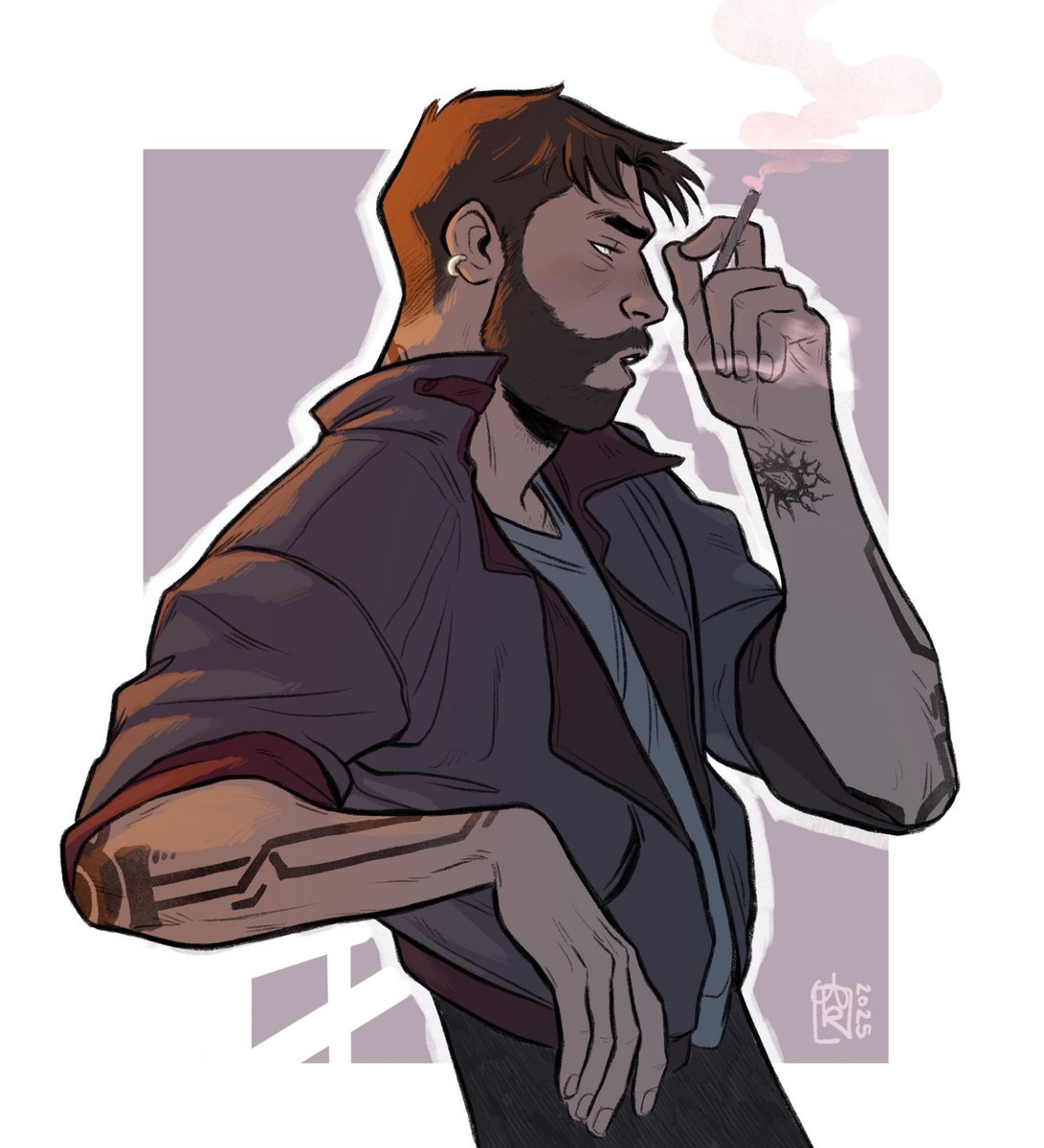 Freshly out of prison, pondering a morally questionable proposal 
#stillwater #jaycetalis