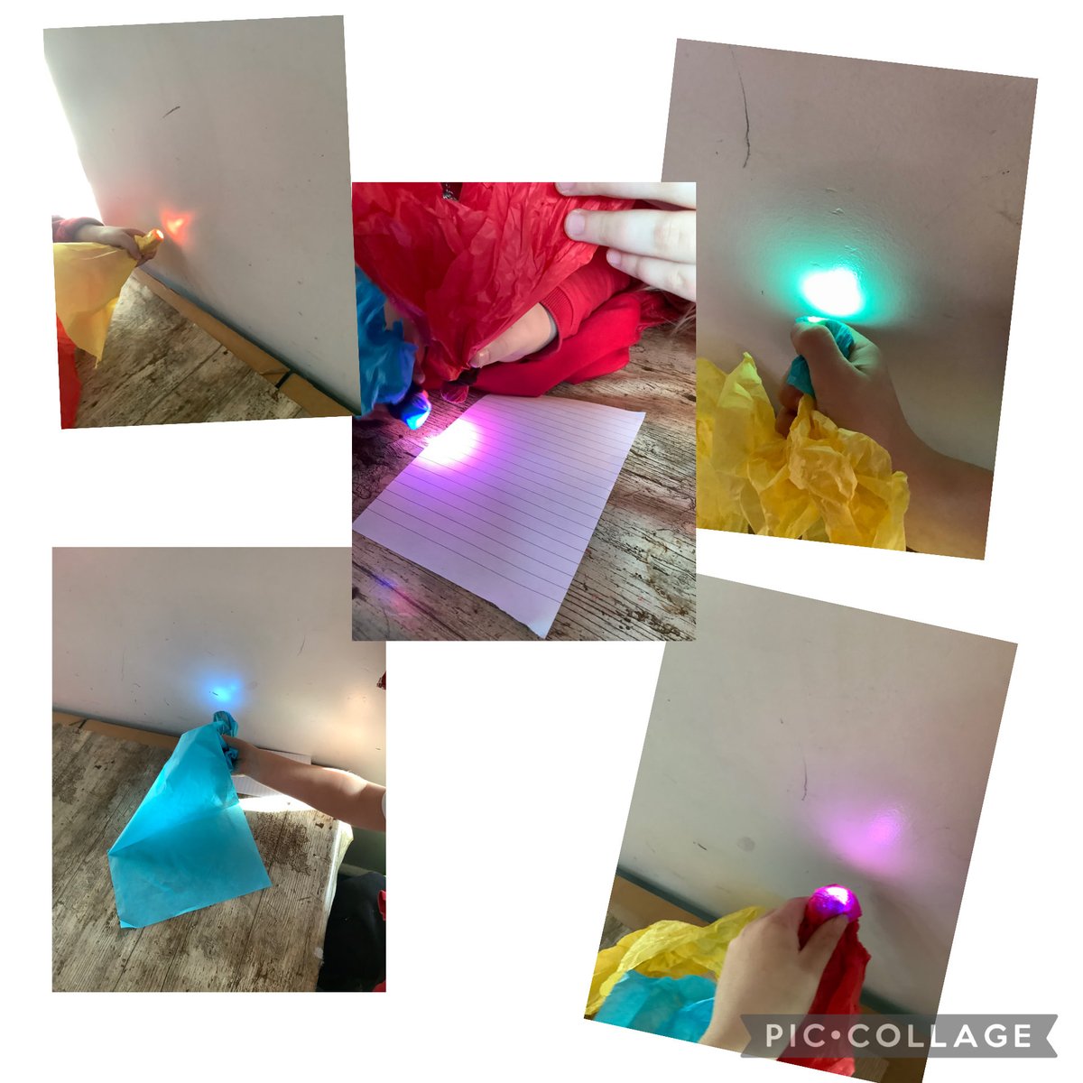This week in dosbarth 6 <a href="/garntegprimary/">Garnteg Primary</a> we have been exploring light and investigated light mazes, how to change the colour of light using only primary colours and torches and explored refraction using water and objects. <a href="/MissZWilliams12/">Miss Williams</a>