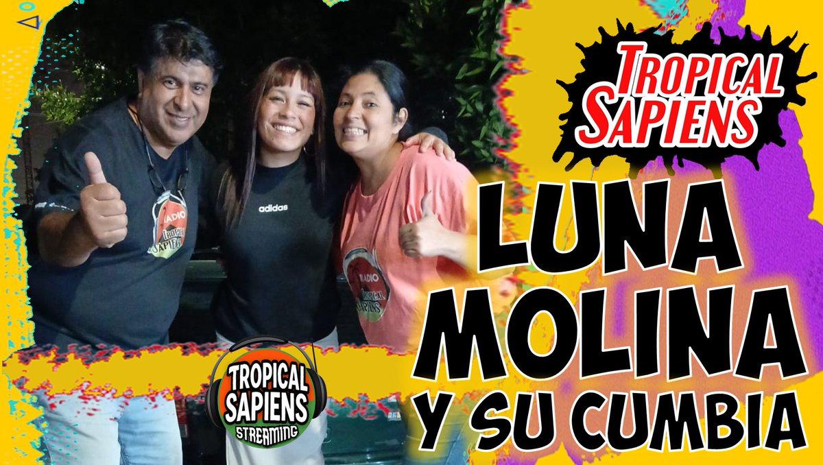 LUNA MOLINA y Su Cumbia – En el #StreamingSAPIENS 2025

youtu.be/HFIKy3PuKXc