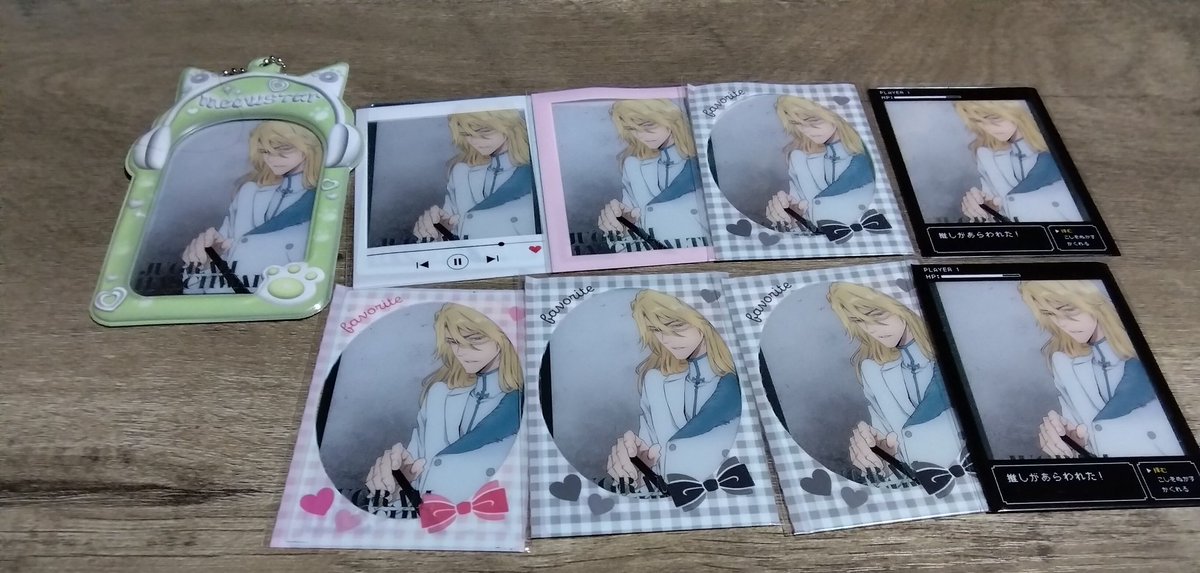 11月は推しズの誕生日月なのでカードで過去グッズを振り返る 11/22