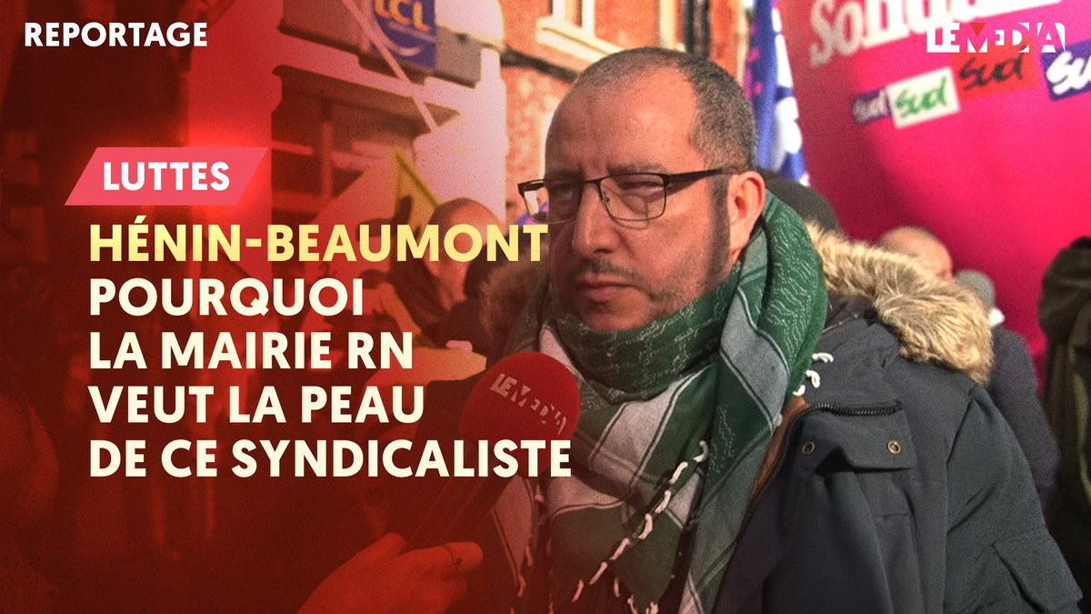 LeMediaTV's tweet image. HÉNIN-BEAUMONT : POURQUOI LA MAIRIE RN VEUT LA PEAU DE CE SYNDICALISTE

🎥 Un reportage de @LisaLap_ et @AManivit 

➡️lemediatv.fr/emissions/2025…