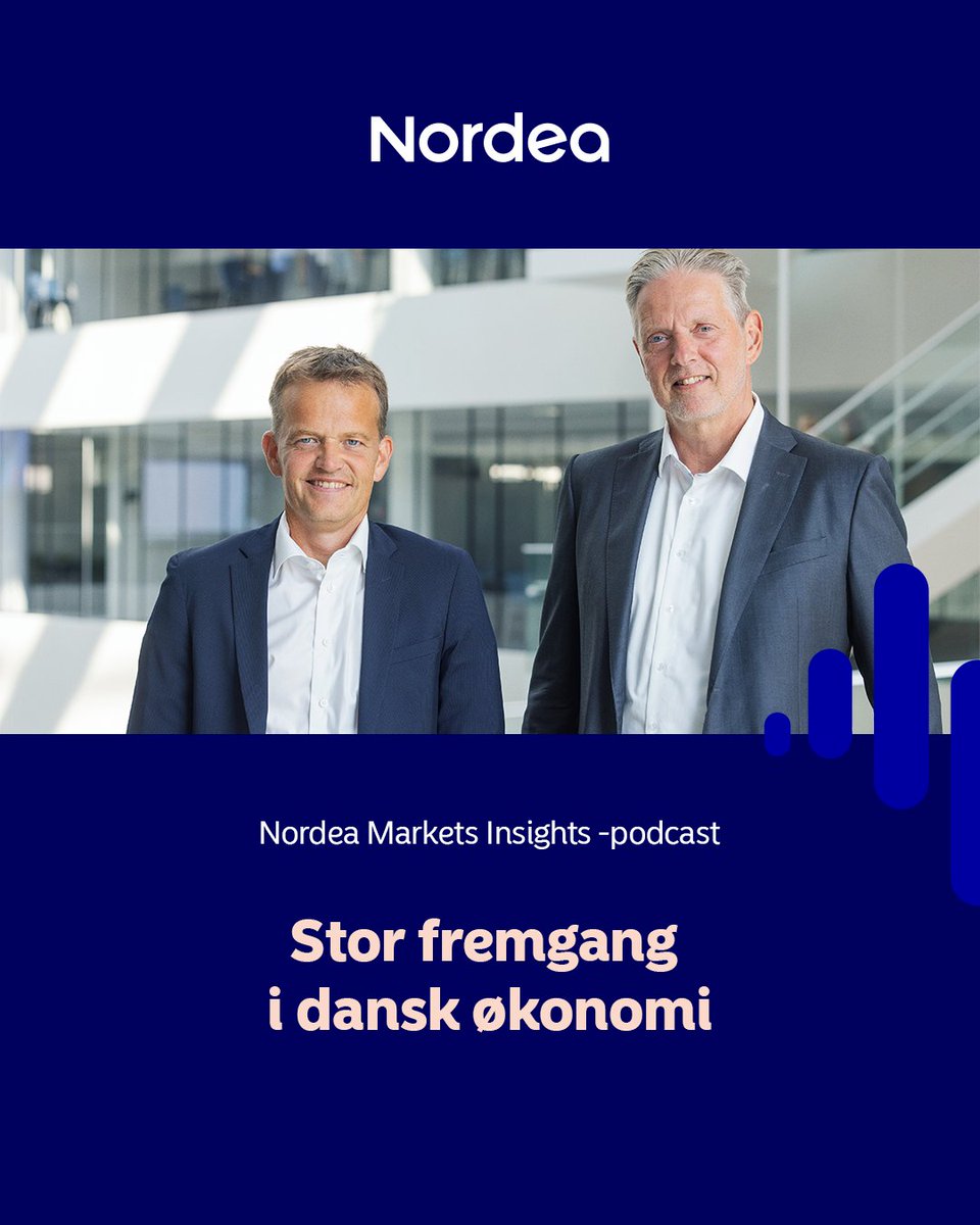 Tune in to our latest Nordea Markets Insights DK podcast with <a href="/helgejpedersen/">Helge J. Pedersen</a> and <a href="/JanStorup/">Jan Størup Nielsen</a> here (in Danish).  
👉 soundcloud.com/insightsdanmar…

#Økonomi #Nordea #Podcast