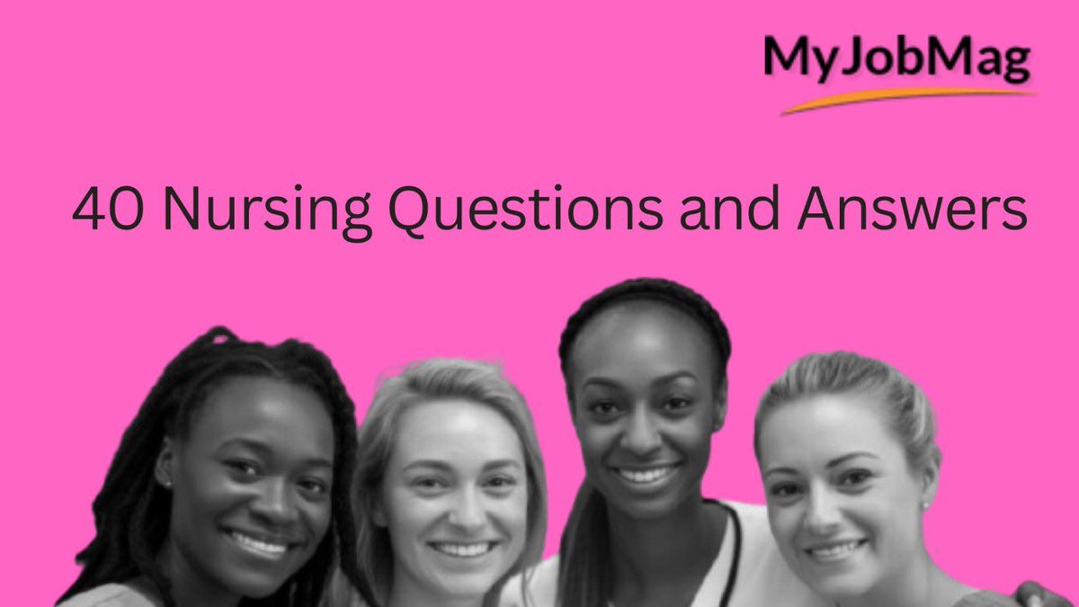 MyJobMagUK's tweet image. In this article, you will get 40 nursing interview questions and and answers, whether you&apos;re applying for an NHS role or a private care position. Your dream nursing job awaits!

👉 myjobmag.co.uk/blog/40-nursin…

#MyJobMagUK #Interview #InterviewQuestions #NursingJobs