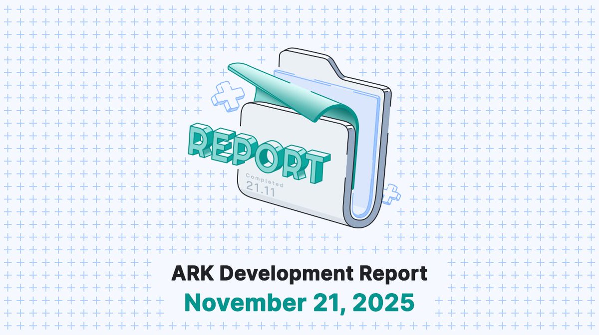 ArkEcosystem's tweet image. It’s that time again - our Weekly Development Report is here and packed with updates!

Read full article at: arkscic.com/blog/ark-devel…