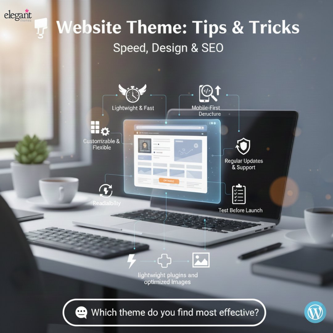 devsmahade's tweet image. Choosing the right theme for your website can make or break user experience and engagement.
Pro Tip: Combine a good theme with lightweight plugins and optimized images — your site will load faster and rank better.
get detailed tips here: surl.li/trbhcd

#TechTips #Tools