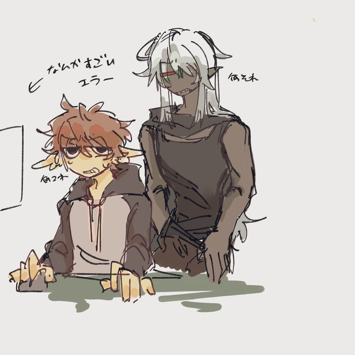 reo_eokake's tweet image. head canon(not forsaken)
#1xshed #robloxart