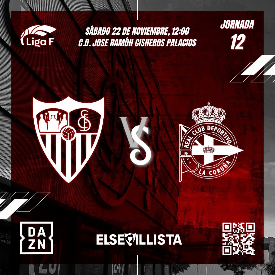 elsevillistacom's tweet image. 📰 PREVIA LIGA F MOEVE J12 | Sevilla FC Femenino - Deportivo De la Coruña ABANCA

#️⃣ #TDSDeporte #SevillaFCFem #SevillaFC #LigaFMoeve #SevillaFCDéporAbanca 

✍🏼 Redacción 
🎨 @lauritaluque_

🔗 elsevillista.es/2025/11/previa…