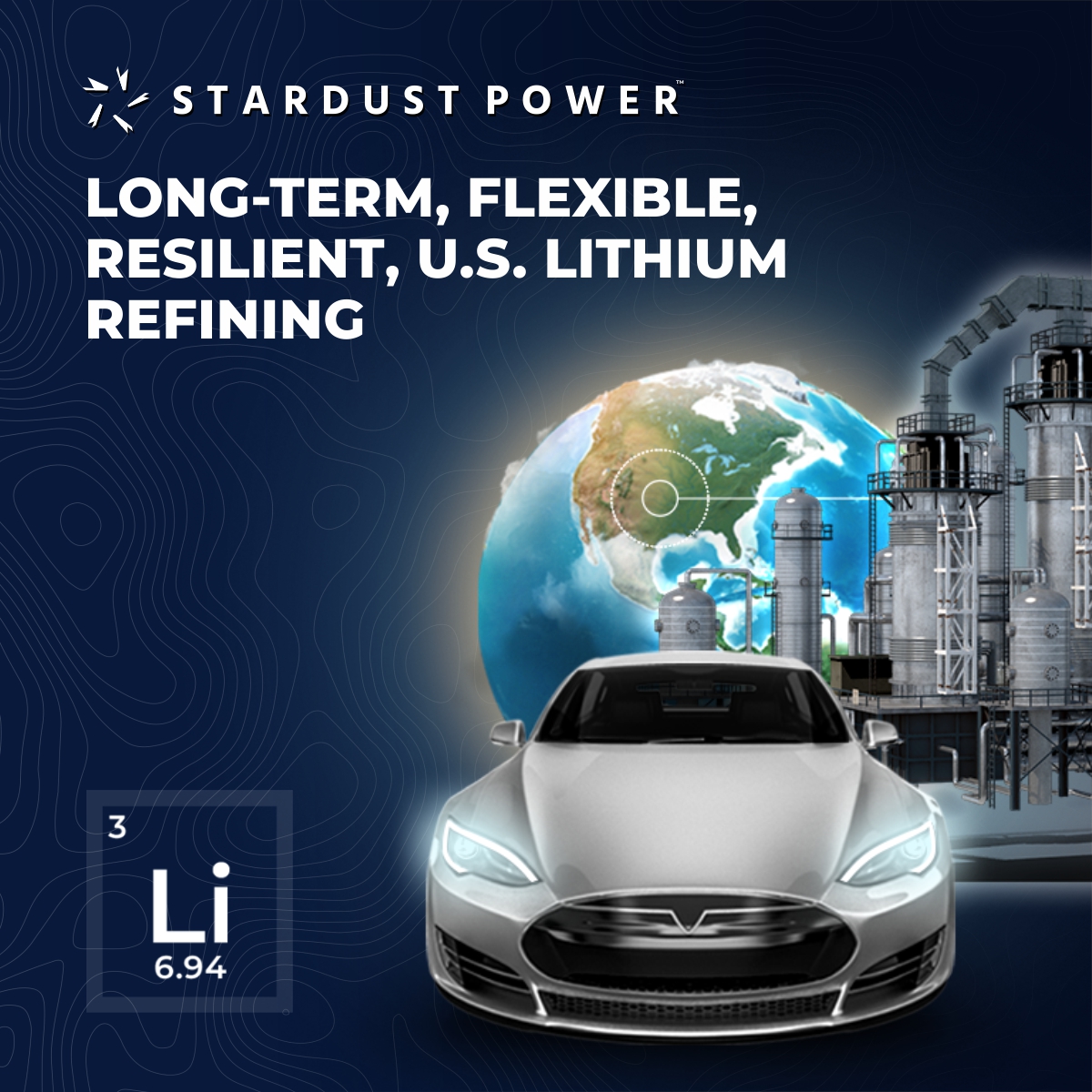 SDST_Power's tweet image. Lithium prices in China jumped after major producer Ganfeng Lithium, forecast 30–40% demand growth by 2026. Flexible, resilient domestic refining is key &amp;amp; Stardust Power is positioning to deliver. zurl.co/xLHcC 

$SDST #Lithium #EVSupplyChain #CleanEnergy #StardustPower
