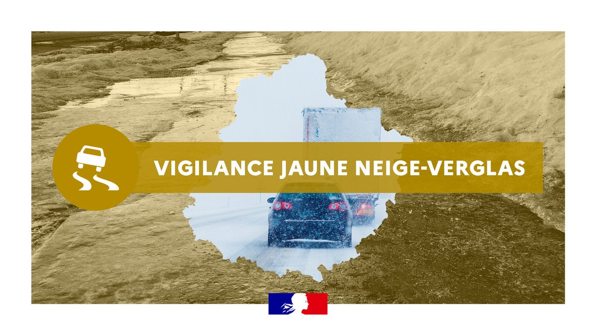 Image de Préfet de la Sarthe - #VigilanceJaune 🟡 | Neige – Verglas ❄

À partir de 21h ce soir et jusqu’à 10h demain, Météo-France 