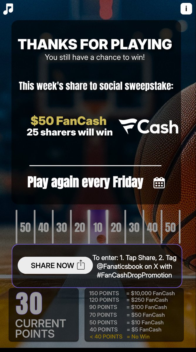 mcbjr26's tweet photo. Play the #FanCashDropPromotion today
https://t.co/1jH2kgkWmb https://t.co/d45hQVQavX