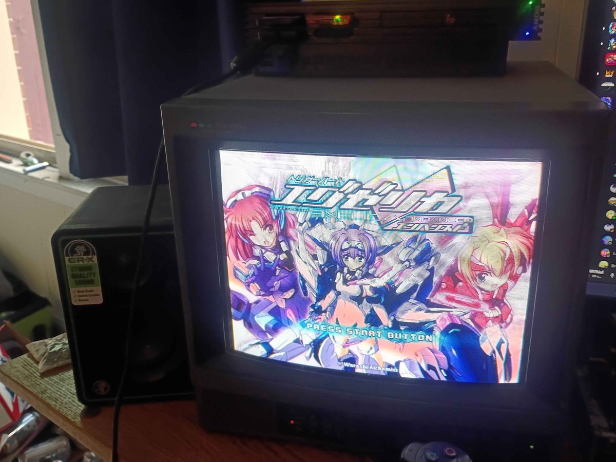 got an s-video cable for my PS2 💪