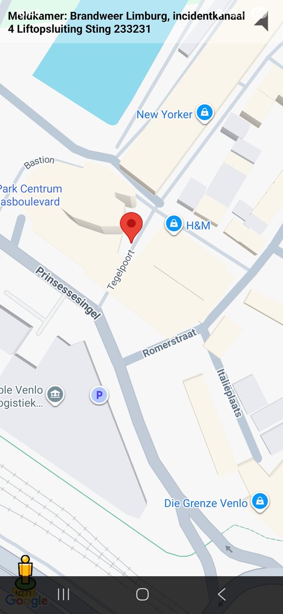 Liftopsluiting De Sting - Brandweer Inzet