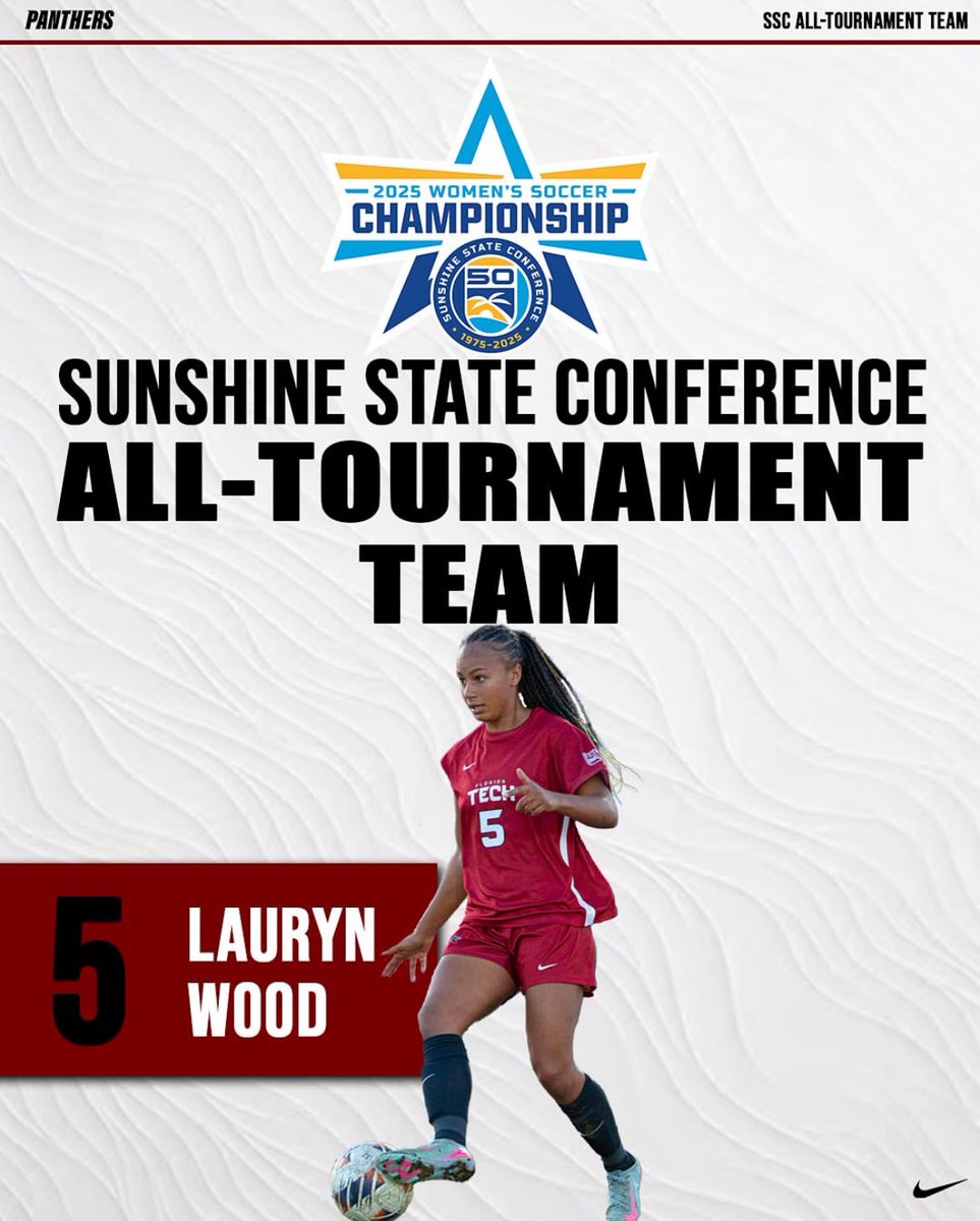 G2CollegeSoccer's tweet image. 👏 | Congratulations to Go 2 College Soccer client Lauryn Wood who was recently voted into the Sunshine State Conference All Tournament Team.

Another deserving accolade in what has been a great season.

Keep making us proud Lauryn!!

#Go2Community
#CollegeSoccer
#Proud

🇬🇧⚽️🇺🇸🔥