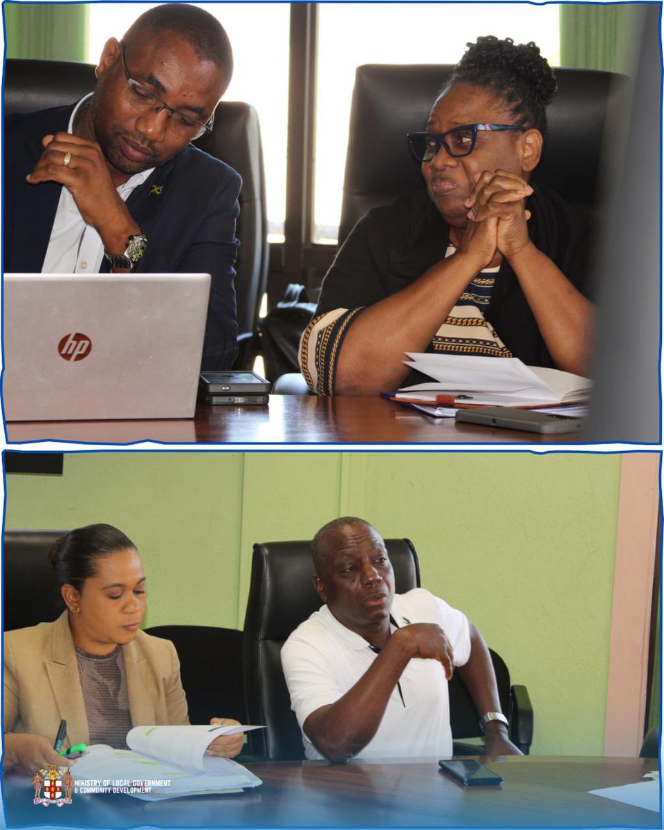 LocalGovJa's tweet image. Hon. Desmond McKenzie convened a meeting with the heads of our affiliate agencies to properly strategize and coordinate the way forward, as it relates to Human Resources, building infrastructure and funding following the passage of Hurricane Melissa. #LocalGovAtWork