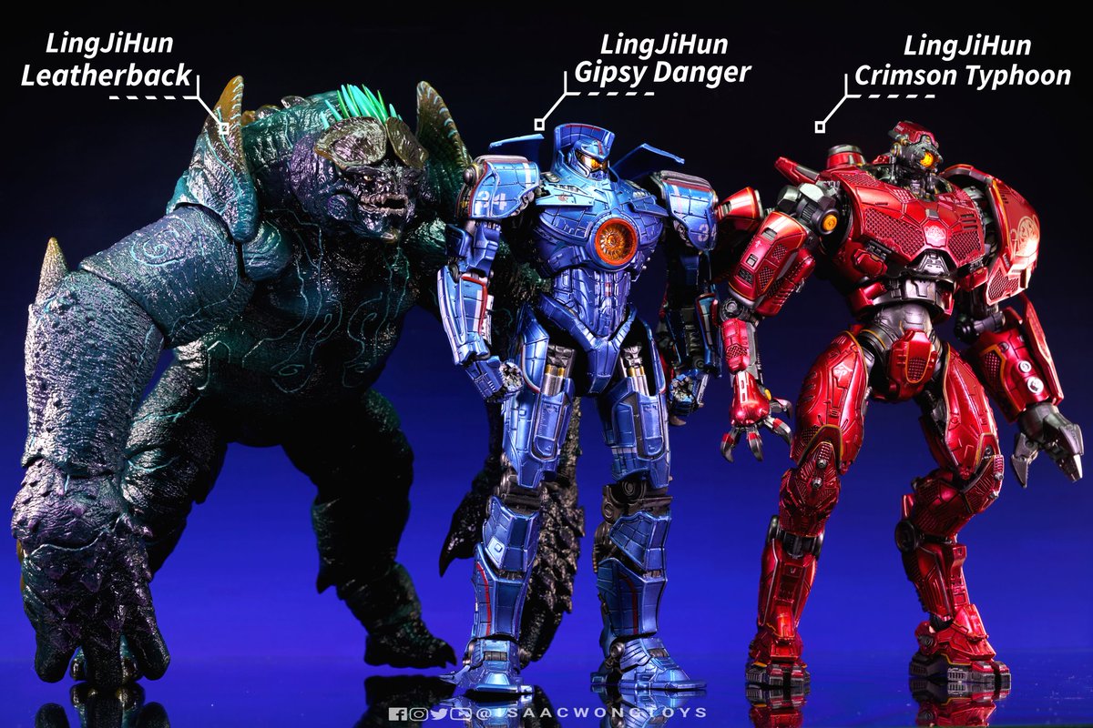 Size Comparison Time！ [靈機魂 LingJiHun] Pacific Rim / KAIJU