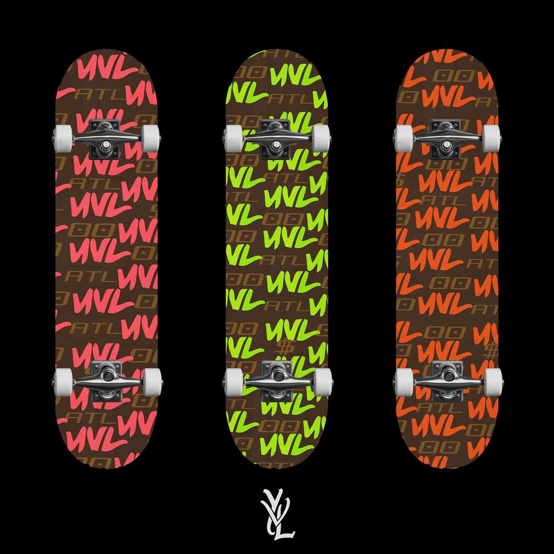 YVL skateboards will release on Monday! 👀