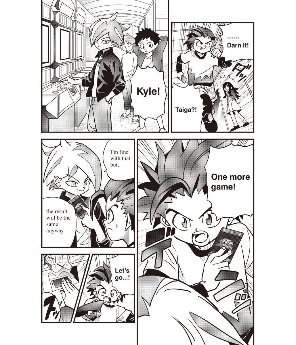 AnimalKaiserUK's tweet photo. 🦁 Taiga’s reality just turned into legend! With ancient powers sealed in cards and a lion calling out, the real battle begins.
Can Taiga rise to the challenge? 💥

Part 3 is coming soon...

#AnimalKaiser https://t.co/j6nSX56Sxm