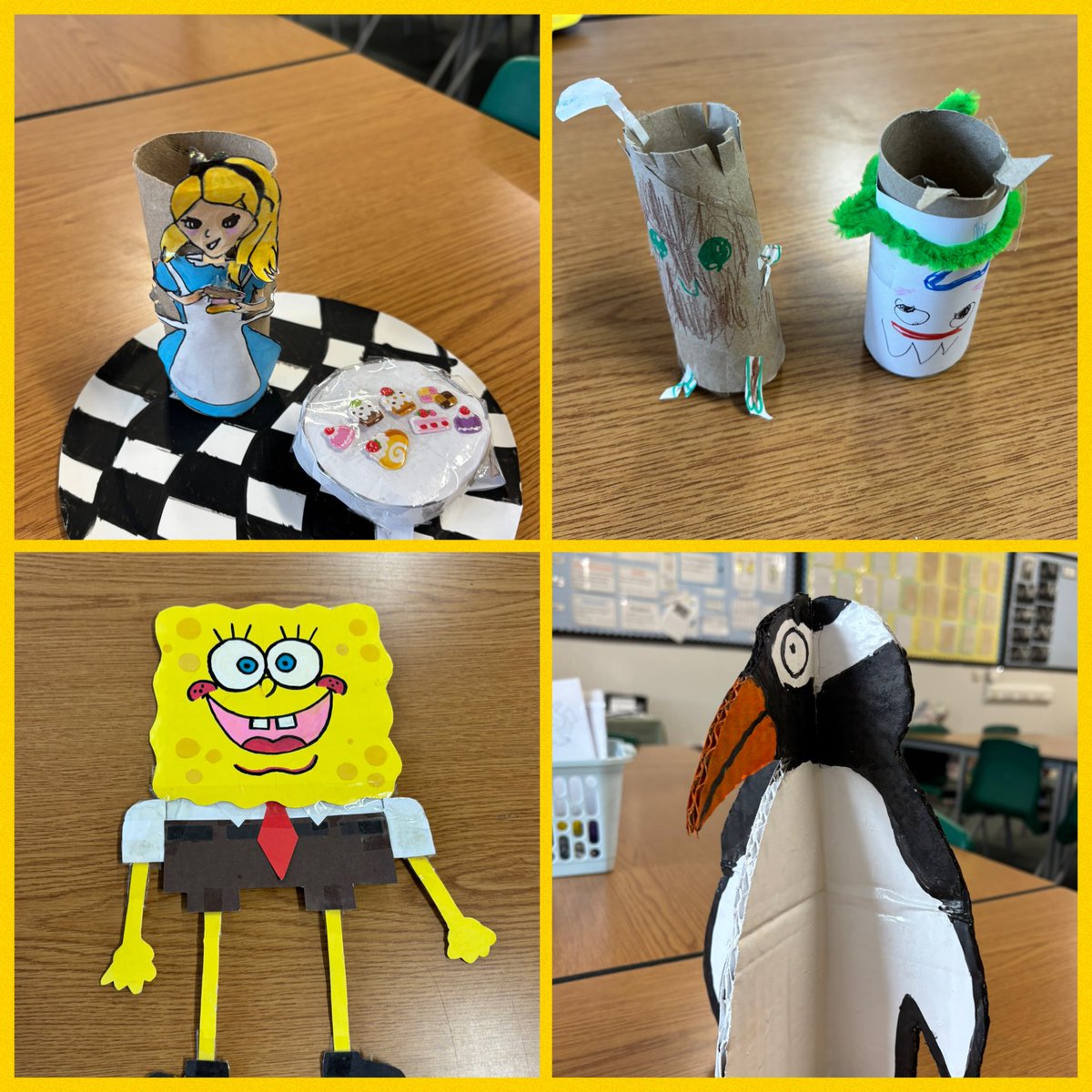 wlstnicholasps1's tweet image. BOOK WEEK SCOTLAND 2025

Look at these wonderful book creations featuring beloved characters and props! There’s still time for entries to be handed in for our Cardboard Creation Competition. Last day to enter is Monday, 24th November 2025. 
#lovereadingstnics