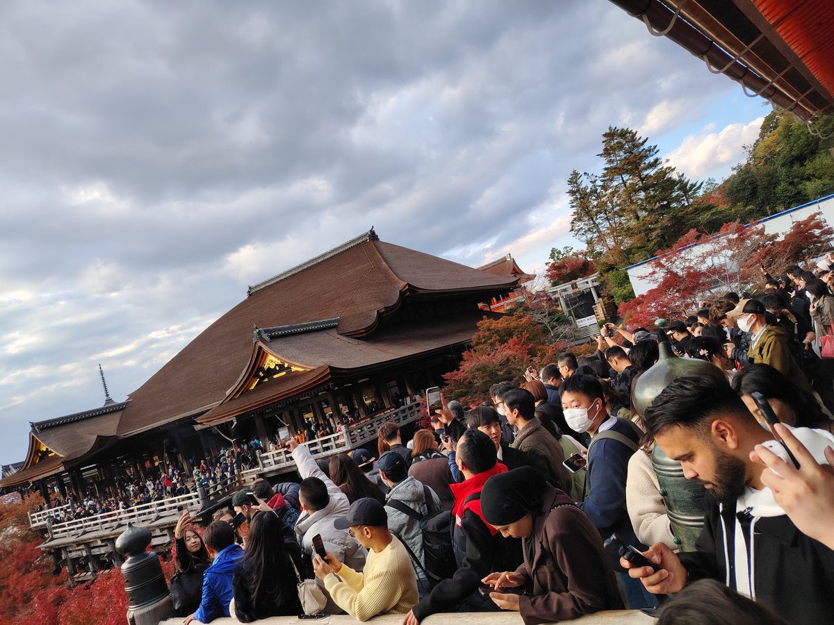 平日なのに京都やばかったわ