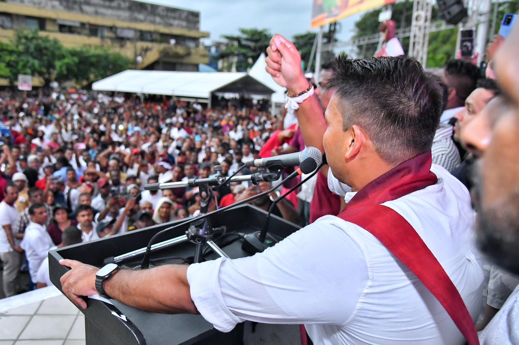 Namal Rajapaksa tweet media