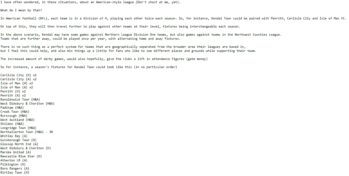 NEFootballHub's tweet image. An idea too long to tweet, so indulge my longer post on an image  

A very fluid idea that can be tweaked and played with, but something to build on, maybe?