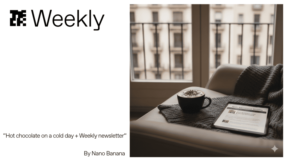 TechBarcelona's tweet image. 📩 Weekly | Let’s Make an Impact

t.ly/pg4Rl