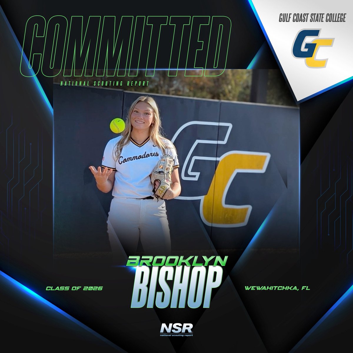 nsrnow's tweet image. 🚨#CommitmentAlert🚨
Congrats to #NSRsoftball 2026 grad Brooklyn Bishop for committing to Gulf Coast State College!💪🥎
 
👤 Coach Nikki Bowey 
#NSRcommit
#NSRBrooklynBishop

#NSRcommit #collegerecruiting #success #teamwork #nsrathlete #sports #goals 
#motivation #collegeathlete…